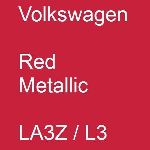 Volkswagen, Red Metallic, LA3Z / L3.